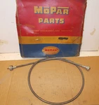 Mopar Nos Speedo Cable Assembly 1953-54 Plymouth W/std Trans. W/o Overdrive New. Price: $89.95.