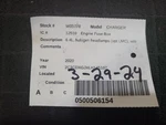 Used Fuse Box Engine Fits: 2020 Dodge Charger 6.4L Halogen Headlamps Opt Lmc W/o. Price: $178.34.