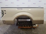 2013 Ford F150 6' 6" Bed Box White Brown Used. Price: $1140.00.