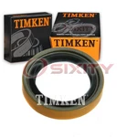 Timken Rear Transmission Output Shaft Seal For 1964-1972 Chevrolet C30 Kr New. Price: $22.30.