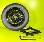 Emergency Spare Tire 16" With Jack Kit FITS:2015-2023 Jeep Renegade New. Price: $300.00.