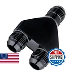Evil Energy 12AN Male To Parallel Exit Dual Block Fitting Splitter New. Price: $72.78.