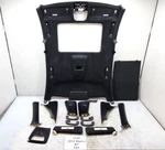 10-12 Oem Bmw F01 740 750 Alpina Black Headliner Pillars Visors Set Alcantara Used. Price: $800.00.